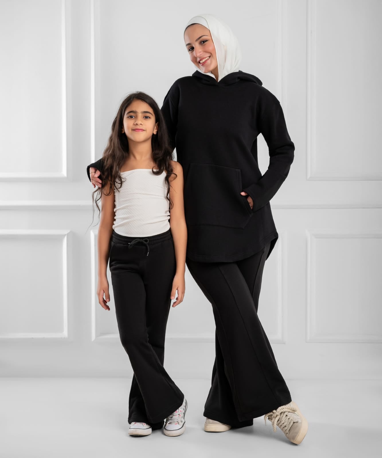 Akira The Weekend Flare Sweatpants in soft fabric, featuring a relaxed fit and flare leg design for casual comfort